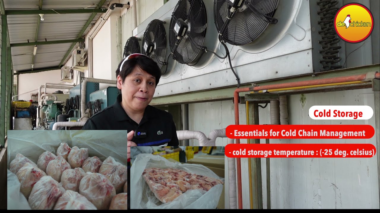 What is food safety standards for our cold storage DeChicken